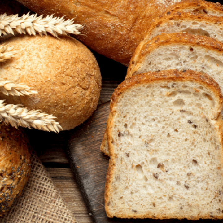 variety of homemade bread on a table