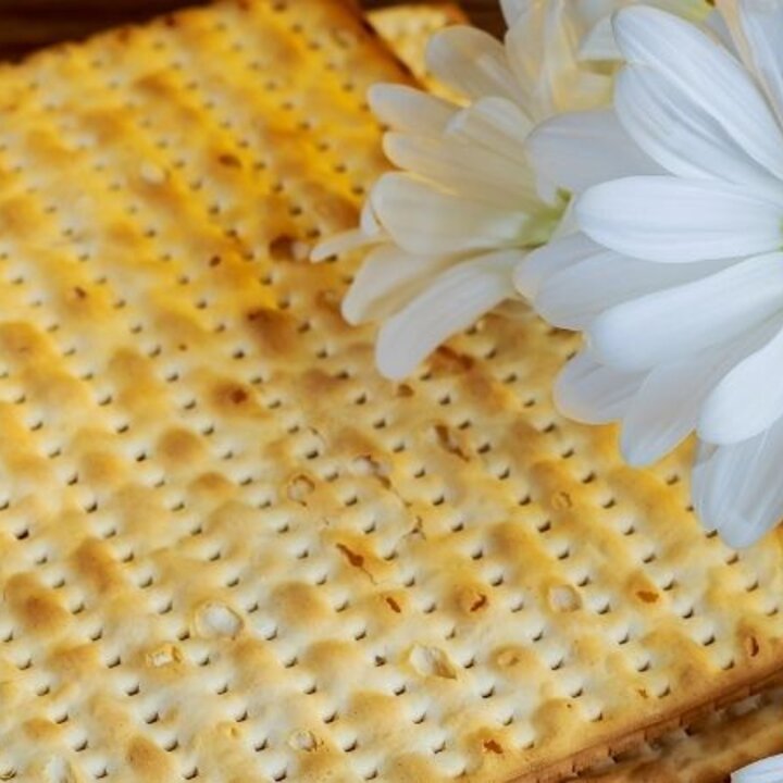 matzo and flowers