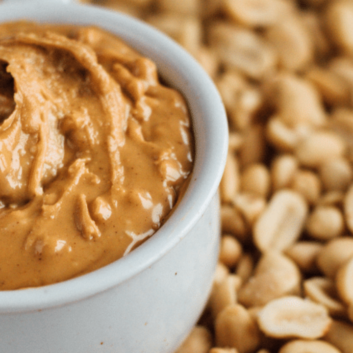 peanut butter in a bowl