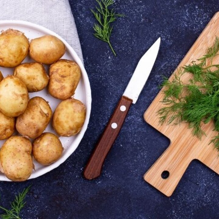 potatoes in a bowl