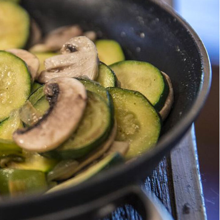 skillet zucchini and mushrooms