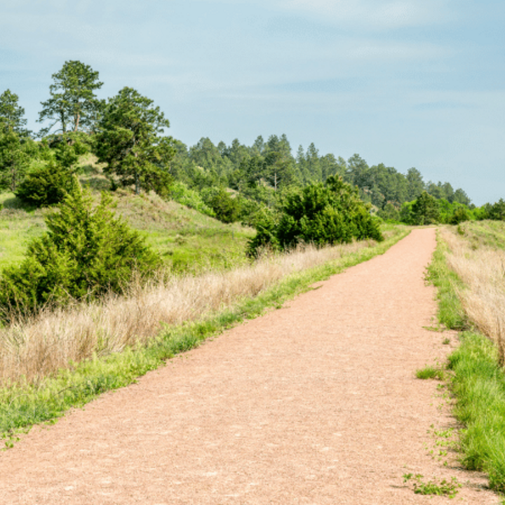 hiking trail in Nebraska