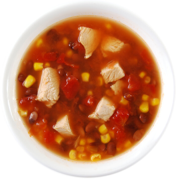 turkey salsa soup