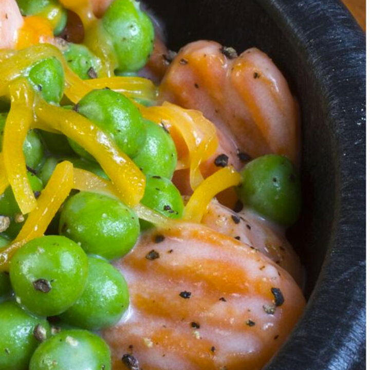 Vegetables in cream sauce