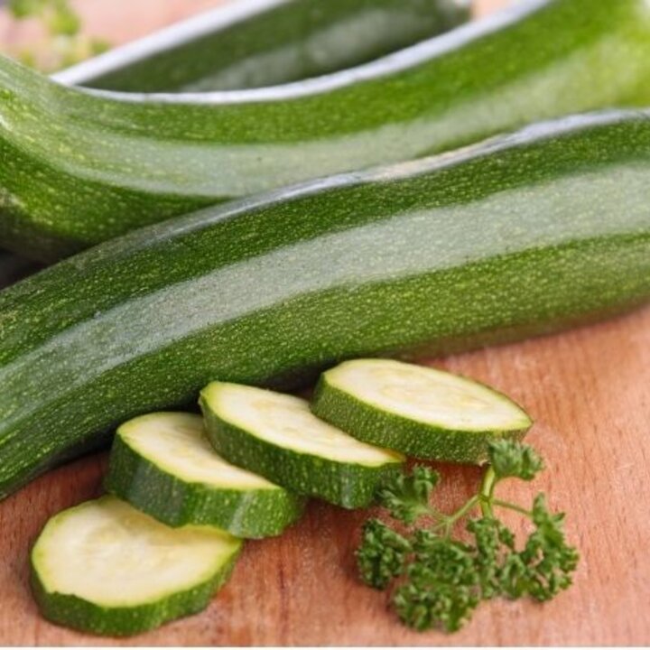 zucchini on a cutting board