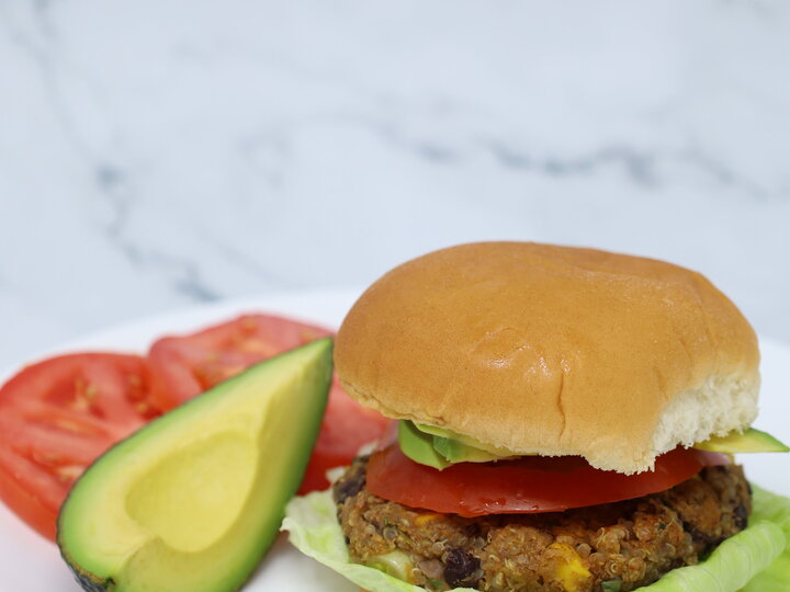 Three sisters bean burger.