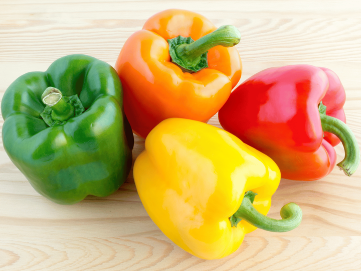 variety of bell peppers