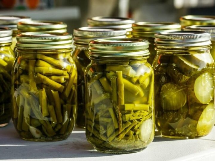 canned green vegetables