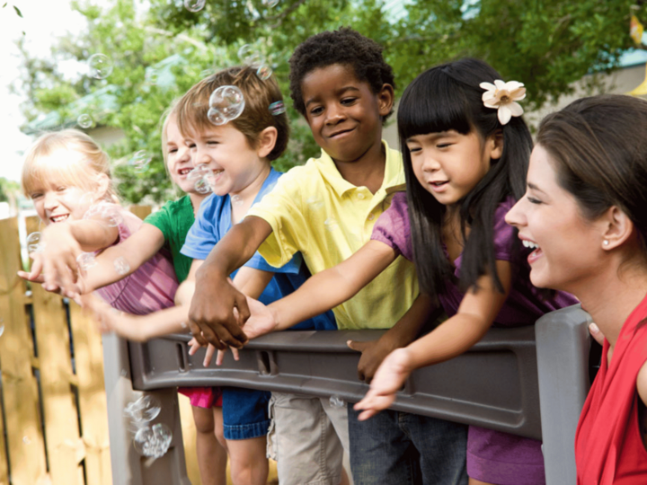 children playing