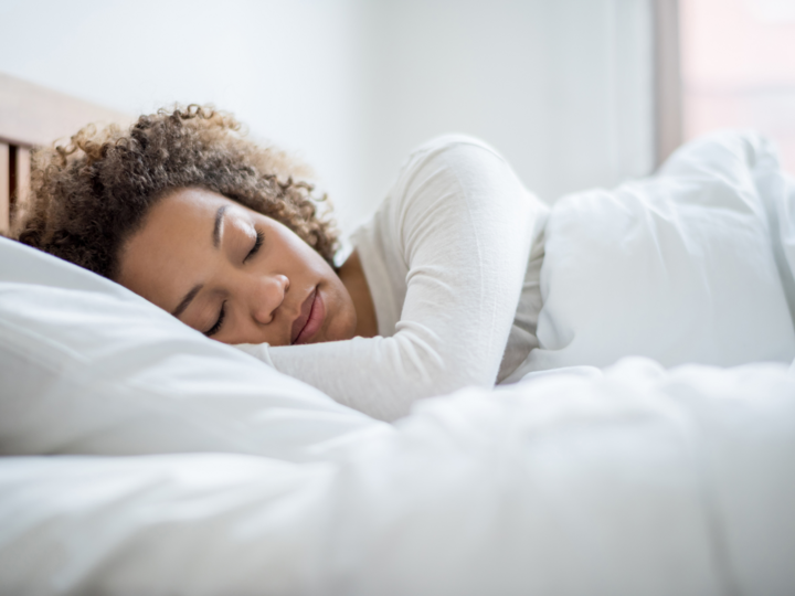 woman sleeping