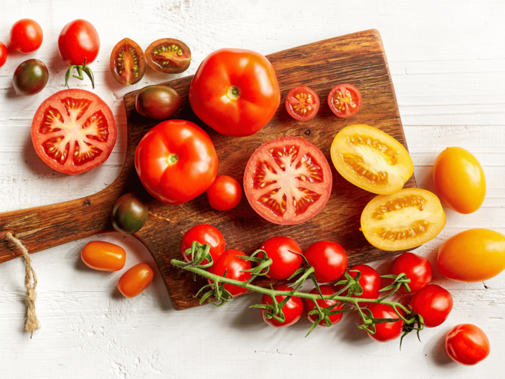 variety of tomatoes