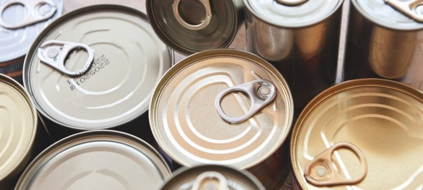 cans of food