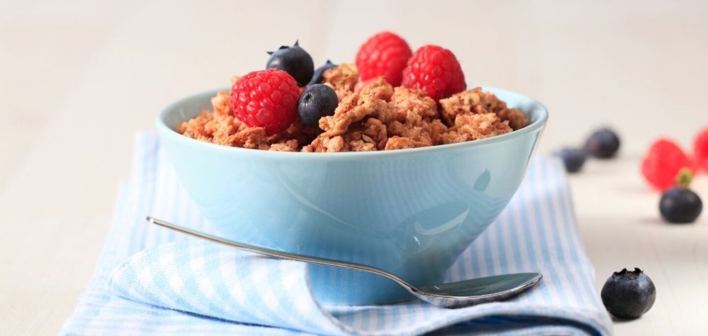 cereal with fruit