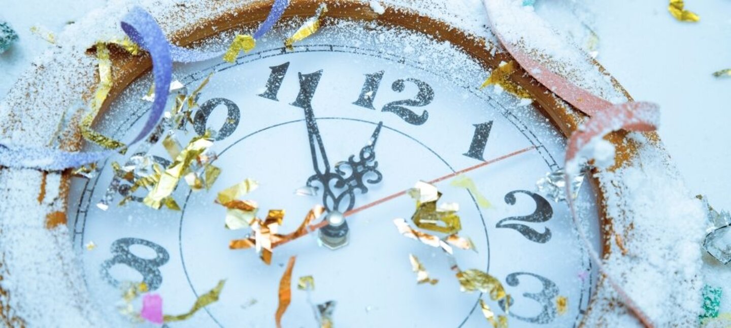 New Year's Clock