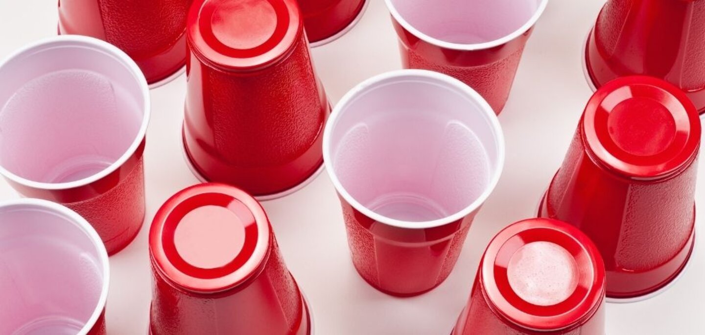 plastic cups