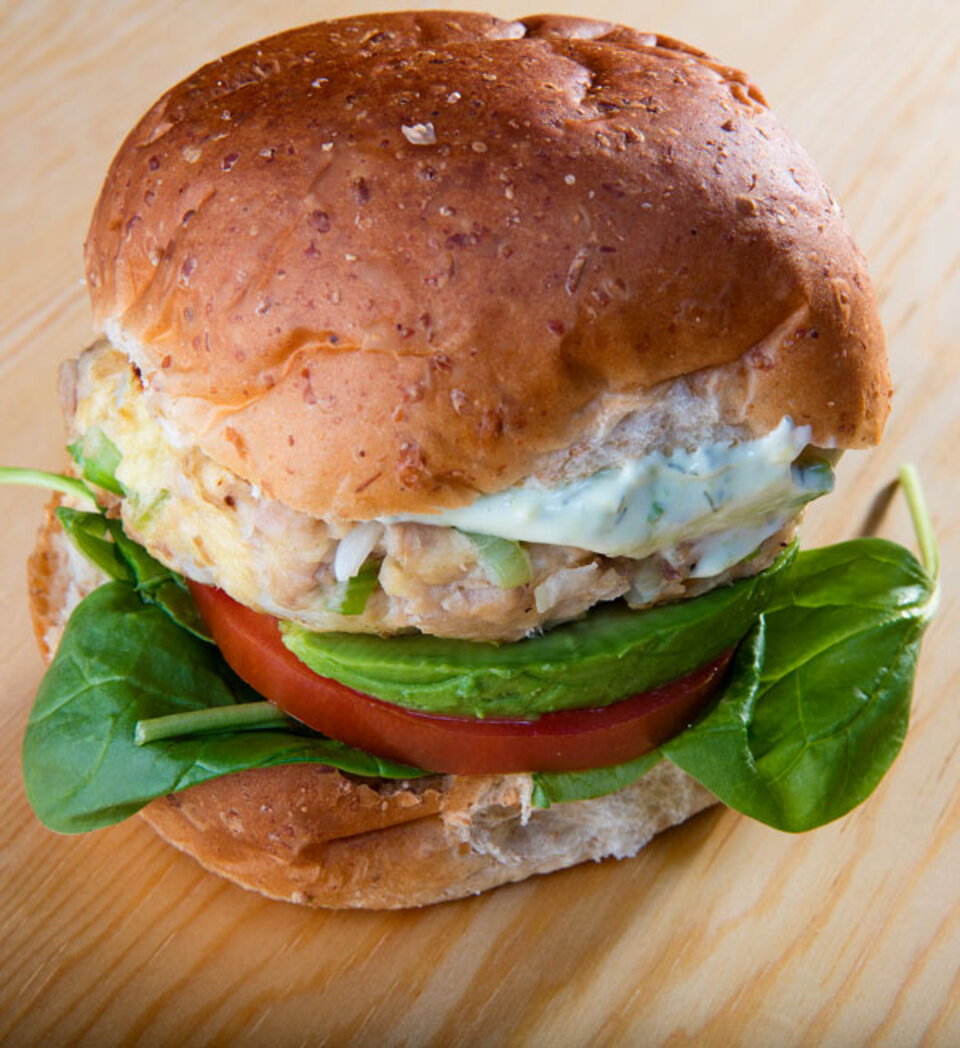 Salmon Burger