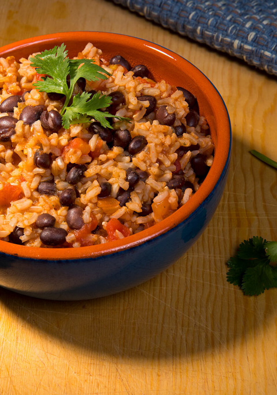 Super Quick Beans and Rice