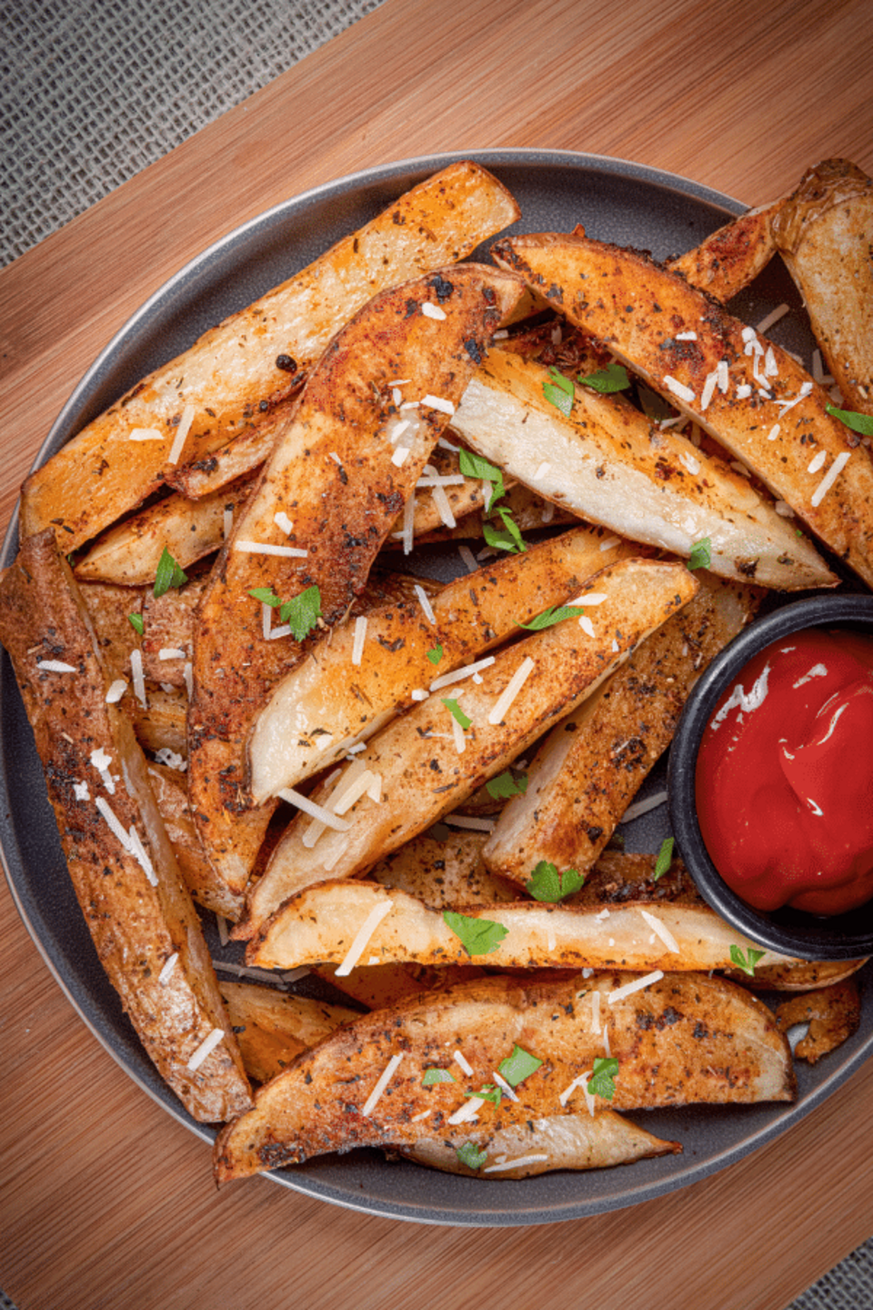 Baked Parmesan Fries