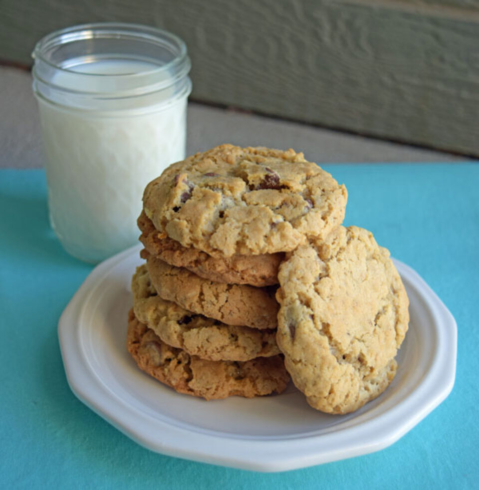 cowboy-cookies-with-milk