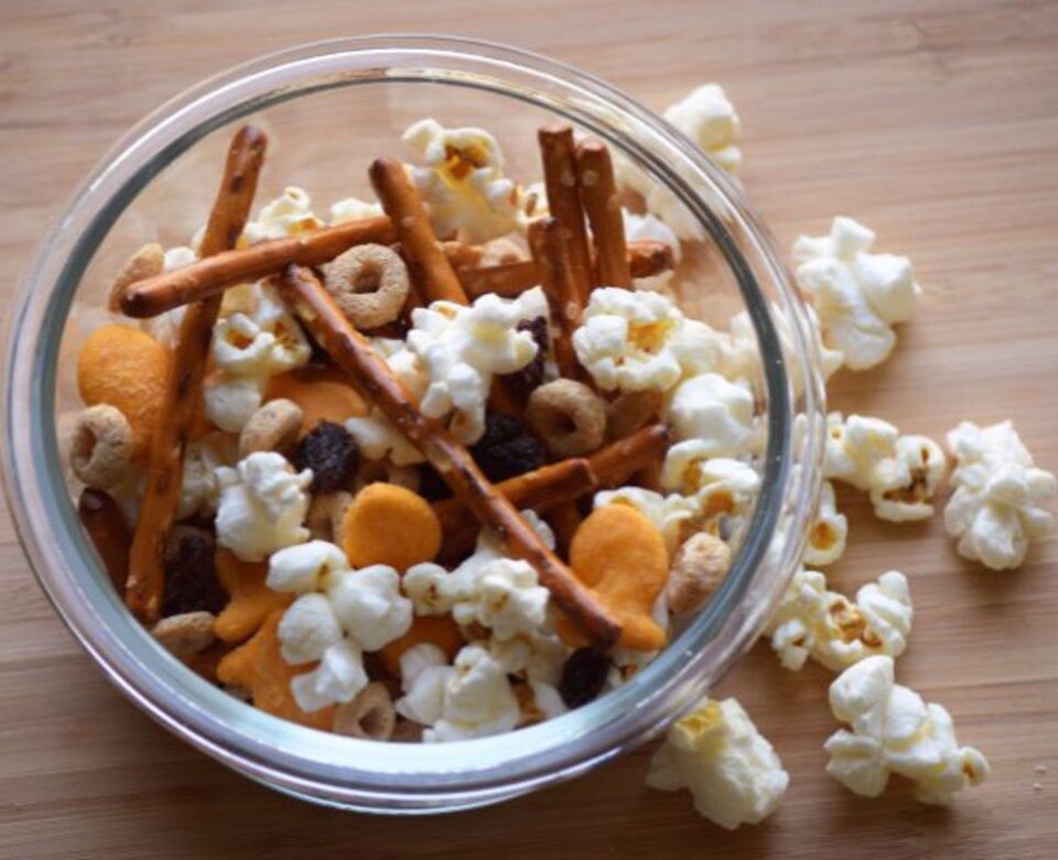 fish bait snack mix