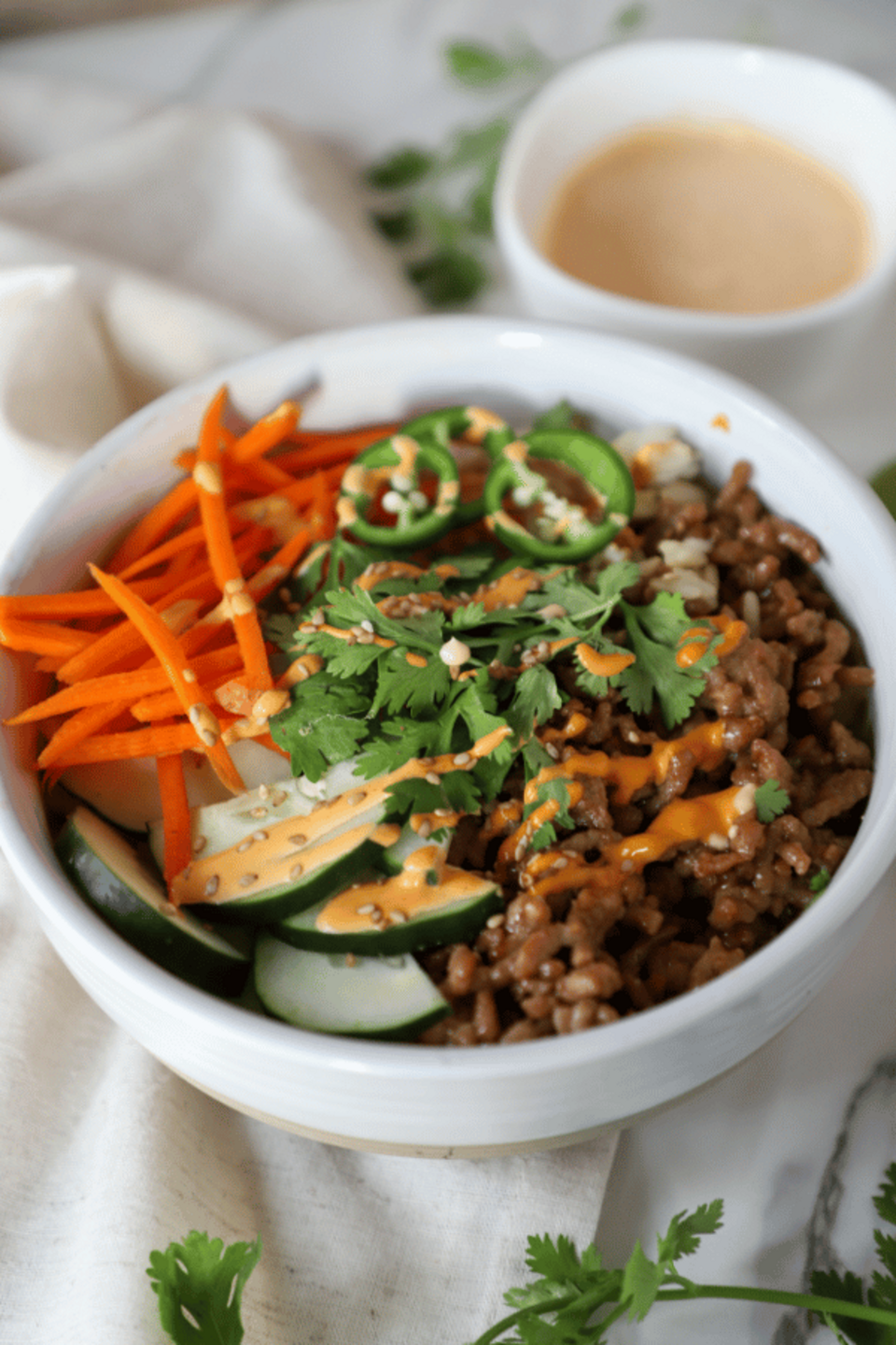 Ground Pork Rice Bowls 