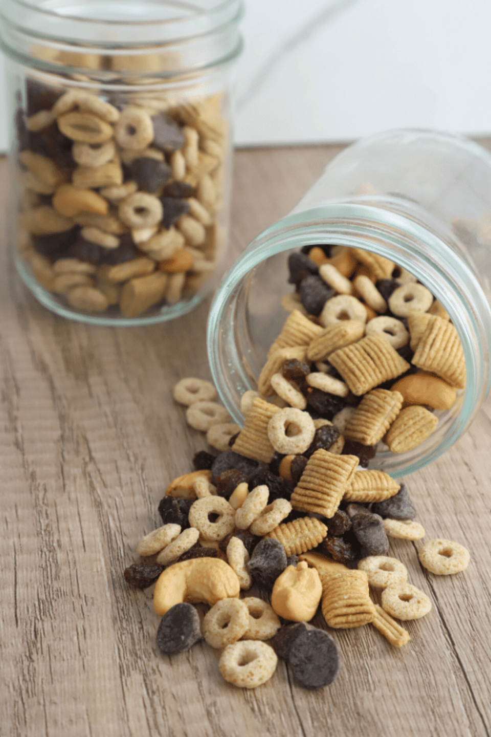 iron powered snack mix