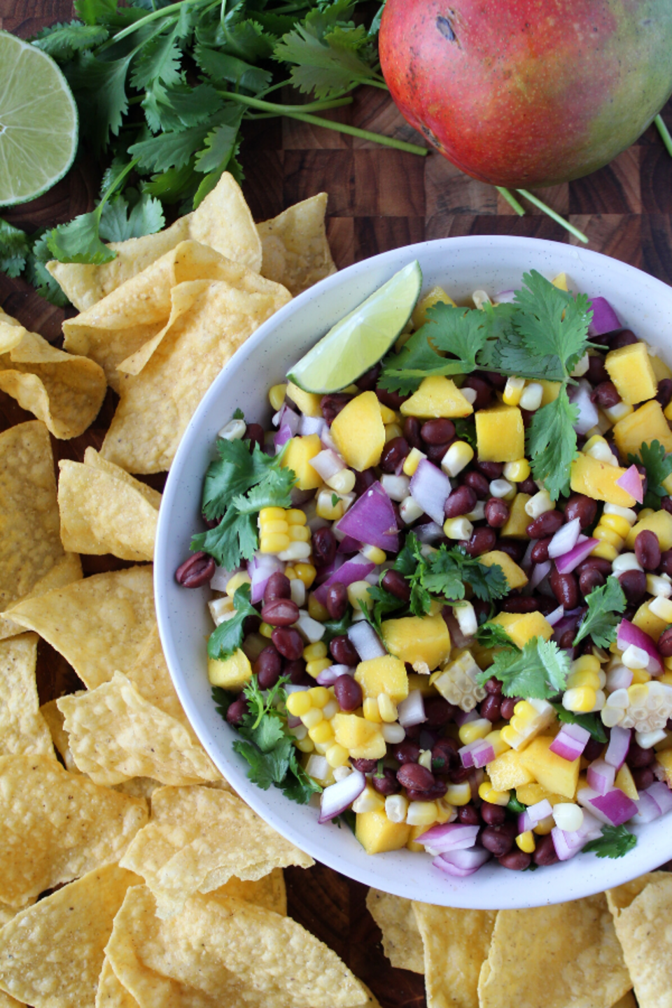 Mango Tango Black Bean Salsa