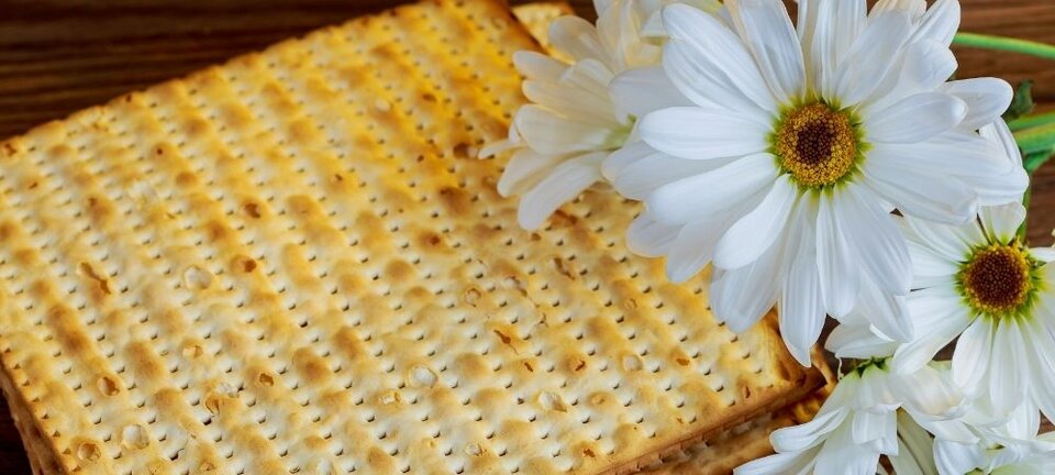 matzo and flowers