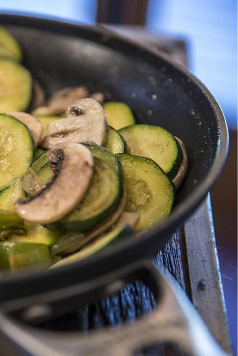 skillet zucchini and mushrooms