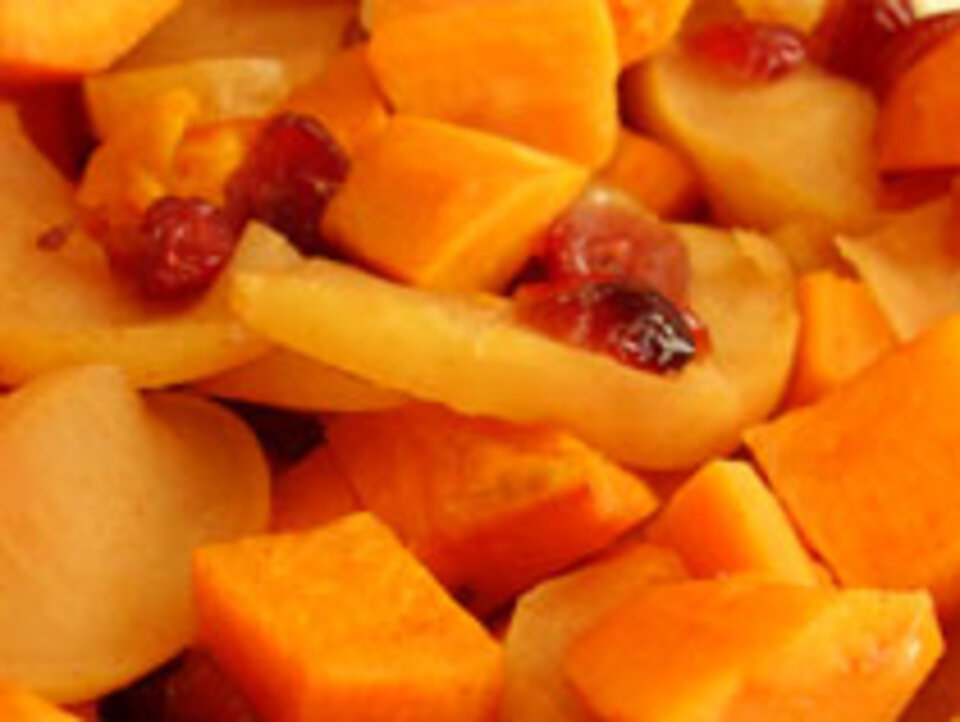 Sweet Potato and Apple Casserole