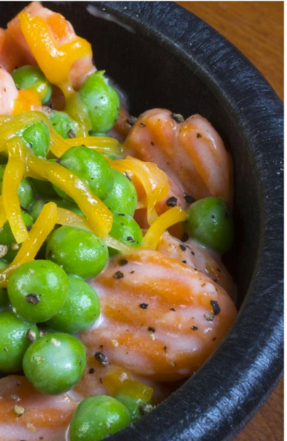 Vegetables in cream sauce