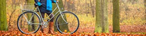Biking in the Fall