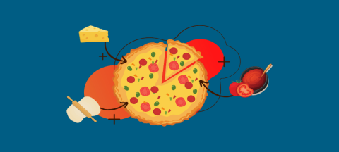logo for the science of pizza program