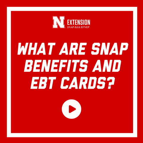 What are snap benefits and ebt cards?