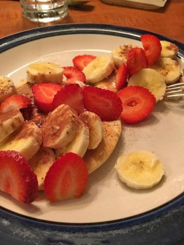 Fruity Whole Wheat Pancakes