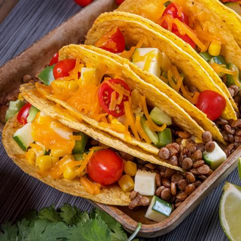 lentil-veggie-tacos