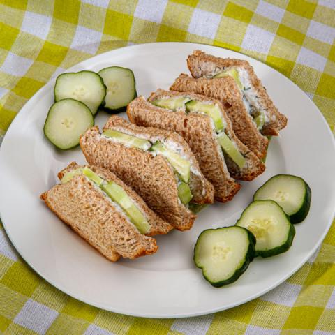 Mini Cucumber Sandwiches